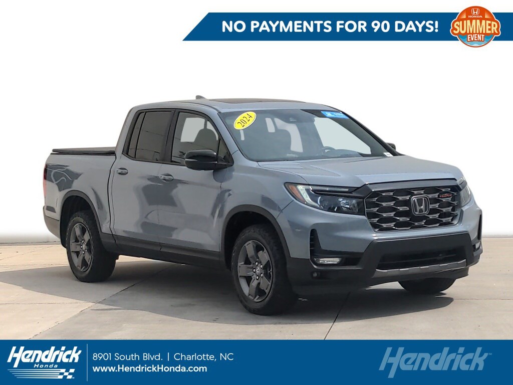 Certified 2024 Honda Ridgeline TrailSport Pickup
