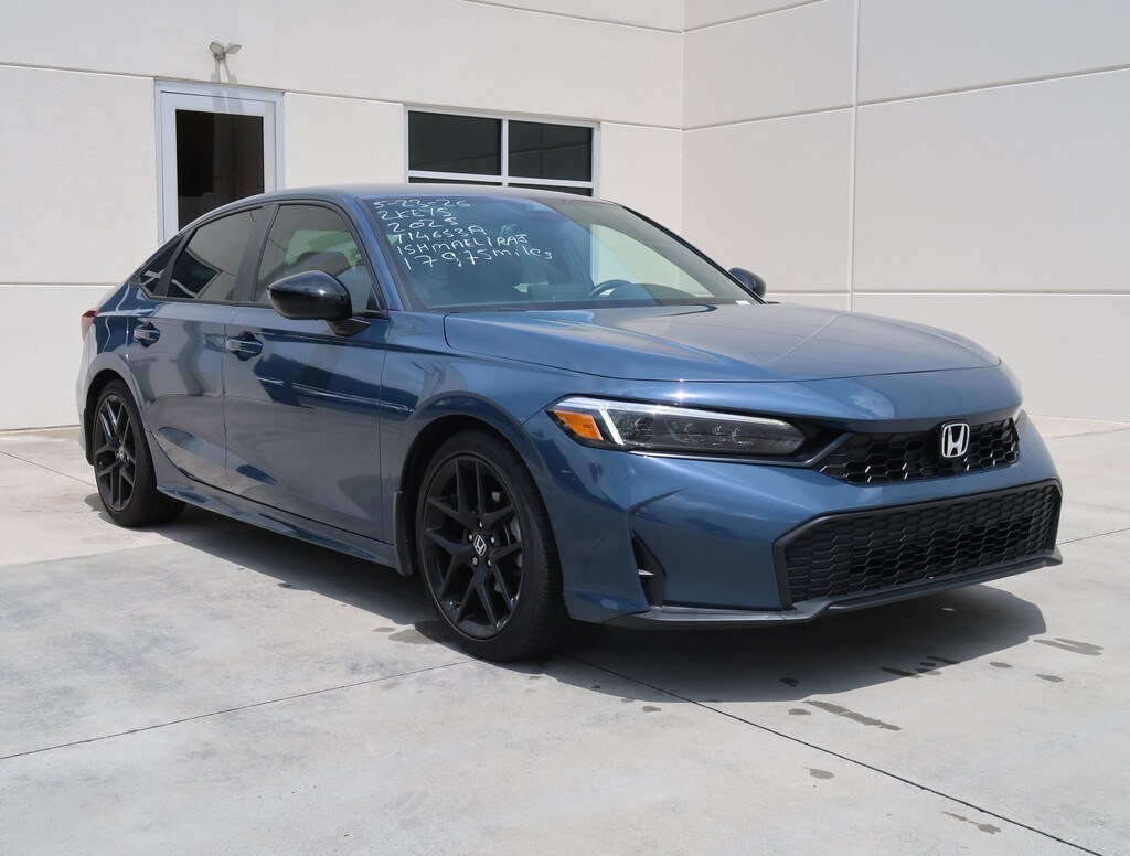 Certified 2025 Honda Civic Sport Sedan