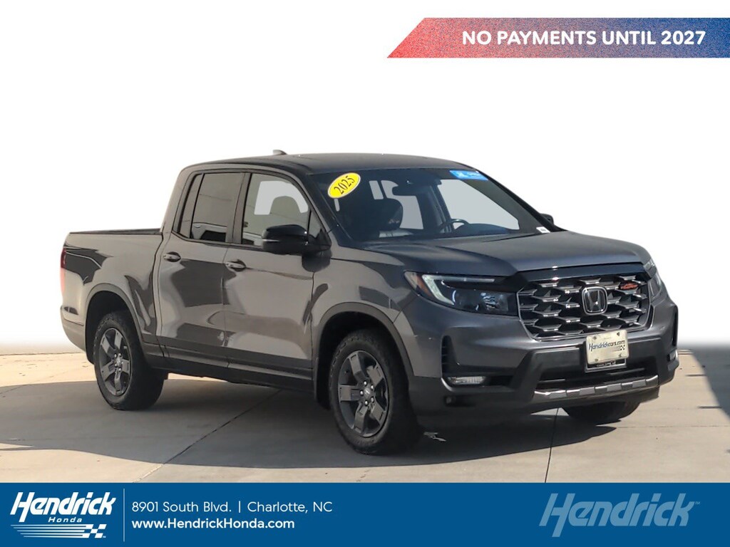 Certified 2025 Honda Ridgeline TrailSport Pickup