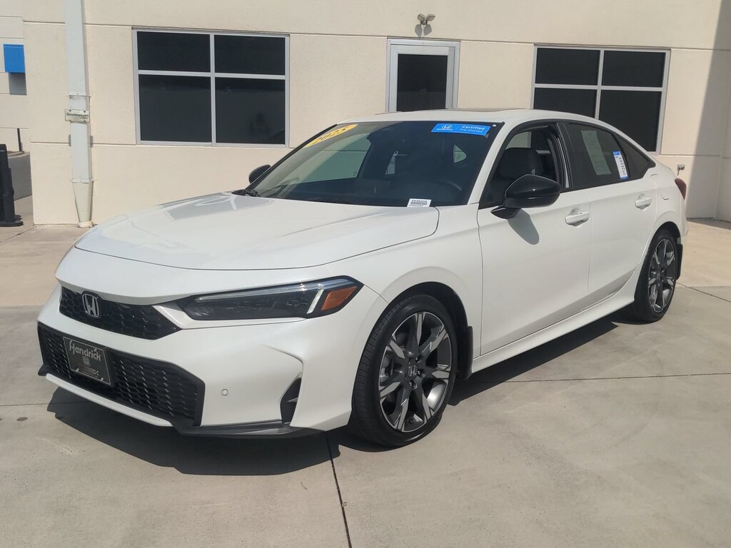 Certified 2025 Honda Civic Hybrid Sport Touring Sedan