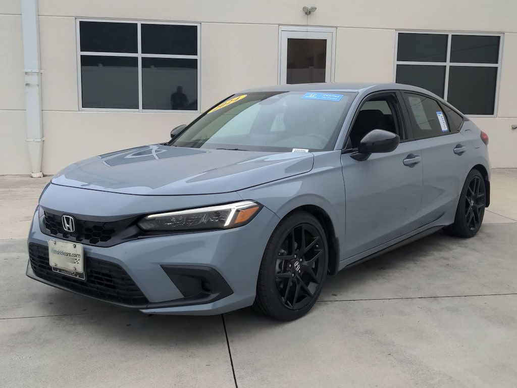 Certified 2024 Honda Civic Sport Hatchback