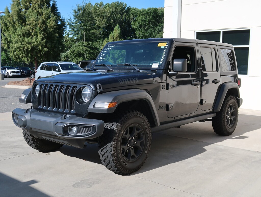 Used 2021 Jeep Wrangler Unlimited Willys Convertible