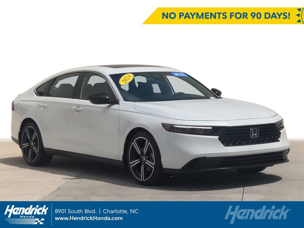 Certified 2024 Honda Accord Hybrid Sport Sedan