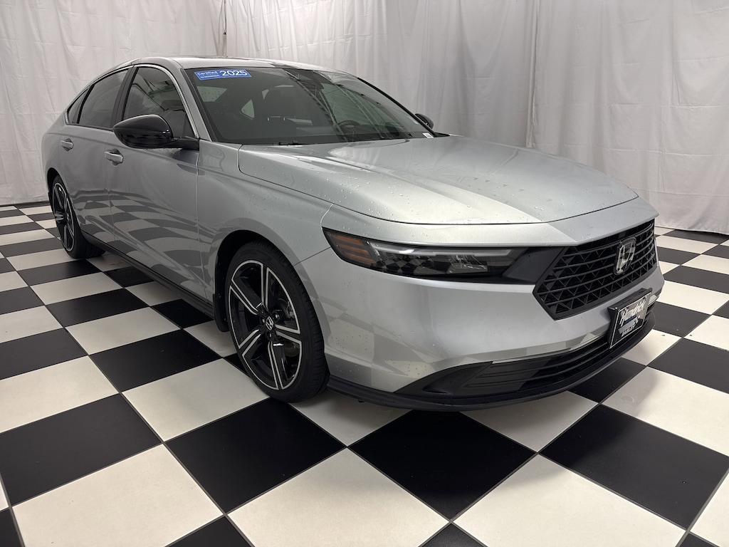 Certified 2025 Honda Accord Hybrid Sport Sedan
