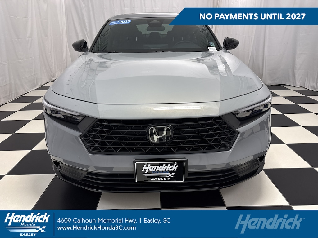 Certified 2025 Honda Accord Hybrid Sport-L Sedan