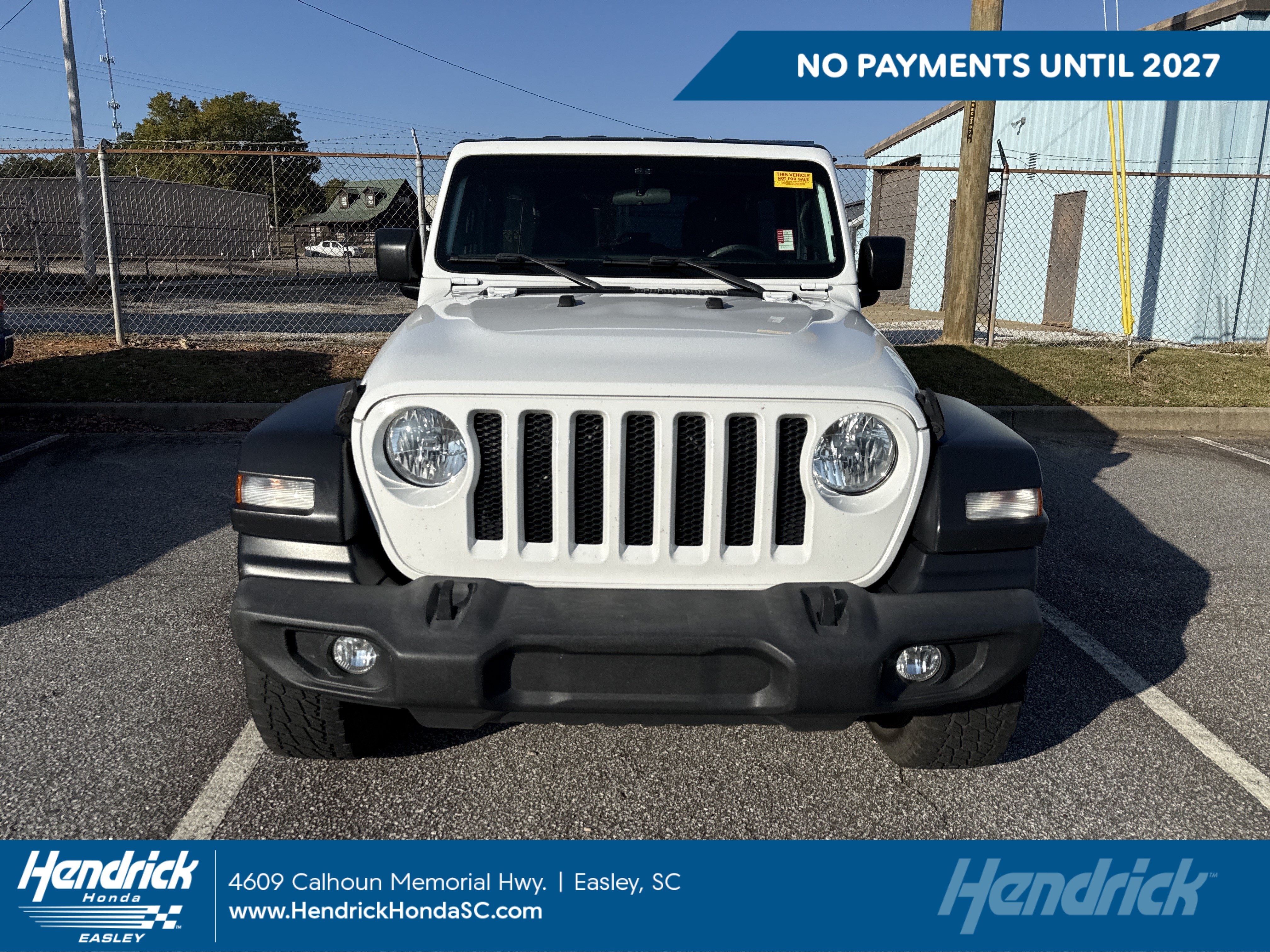 Used 2018 Jeep Wrangler Unlimited Sport S Convertible