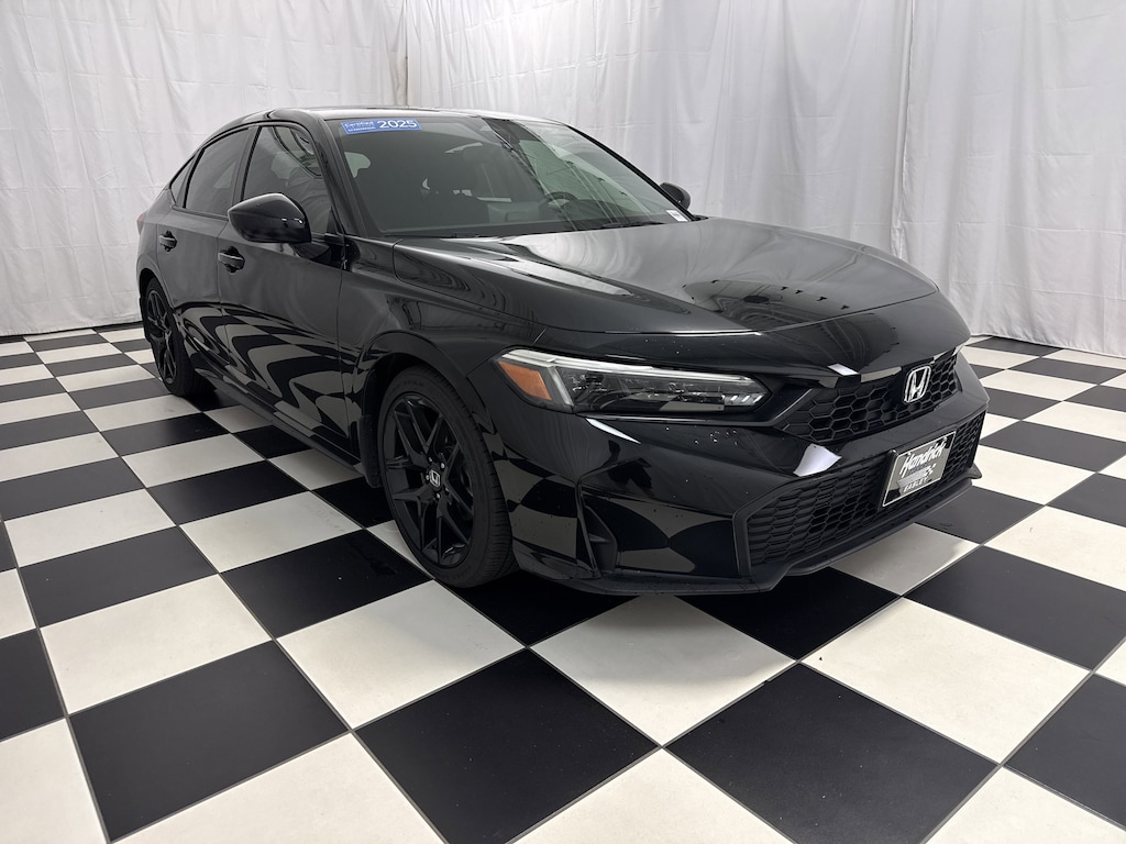 Certified 2025 Honda Civic Sport Hatchback