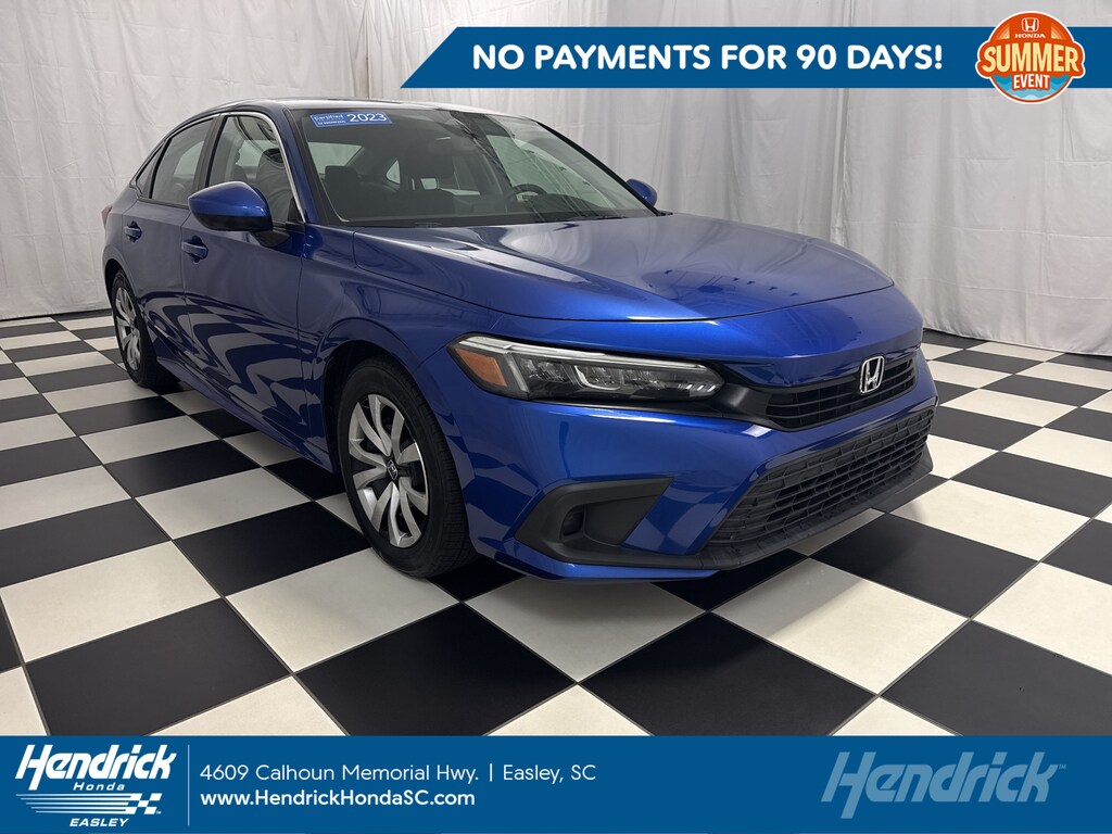Certified 2023 Honda Civic LX Sedan