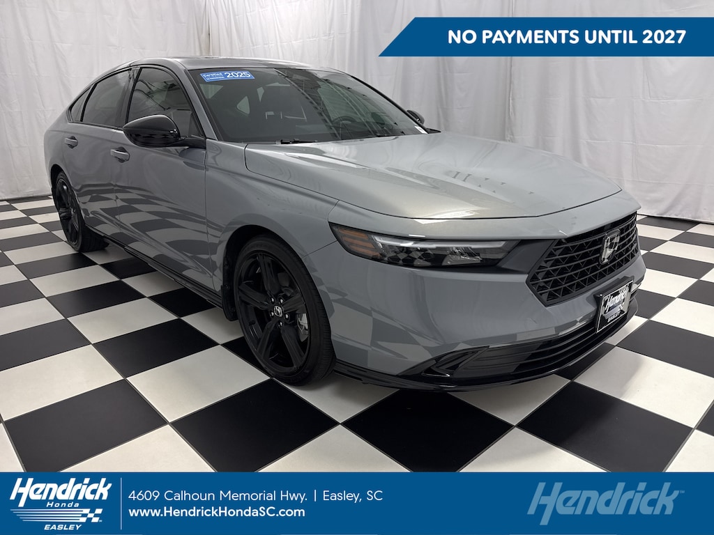 Certified 2025 Honda Accord Hybrid Sport-L Sedan