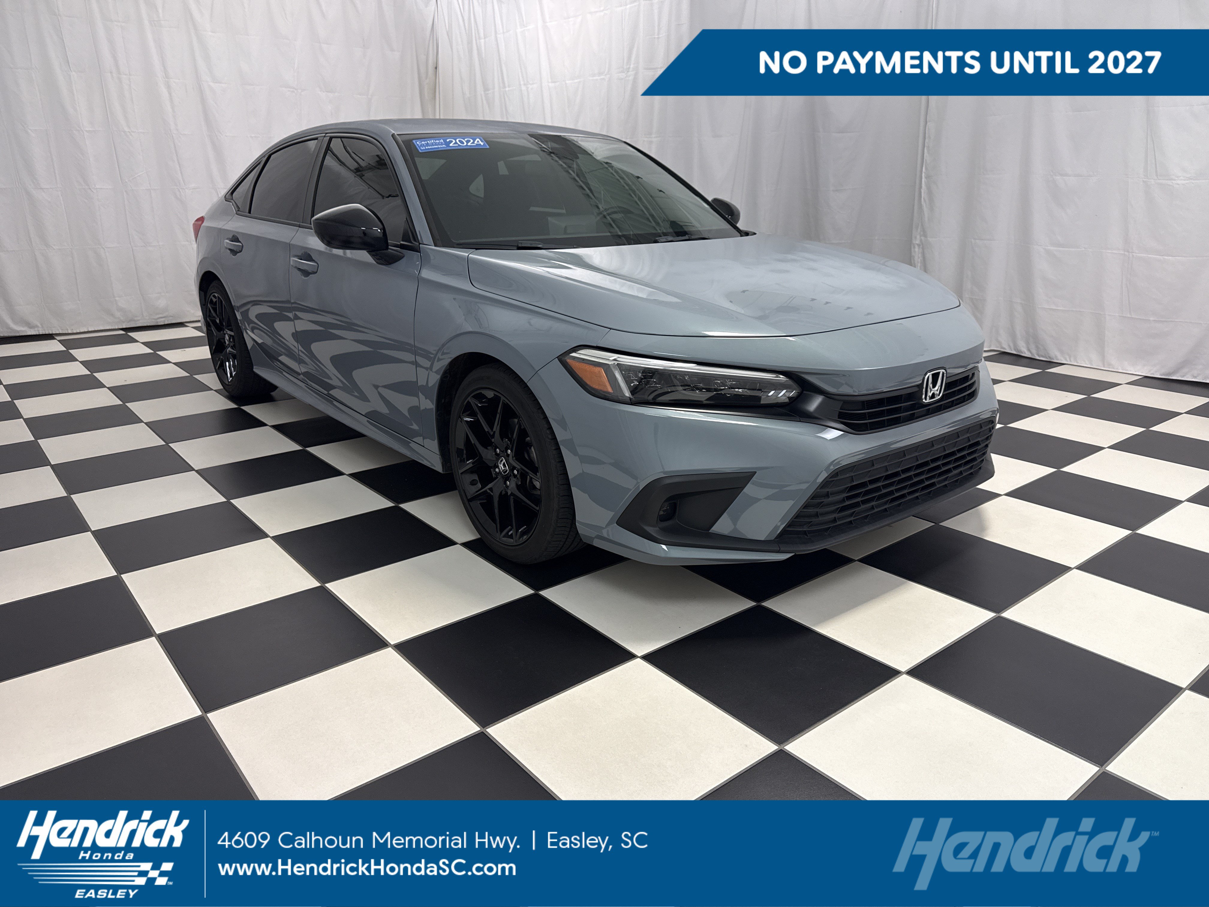 Certified 2024 Honda Civic Sport Sedan