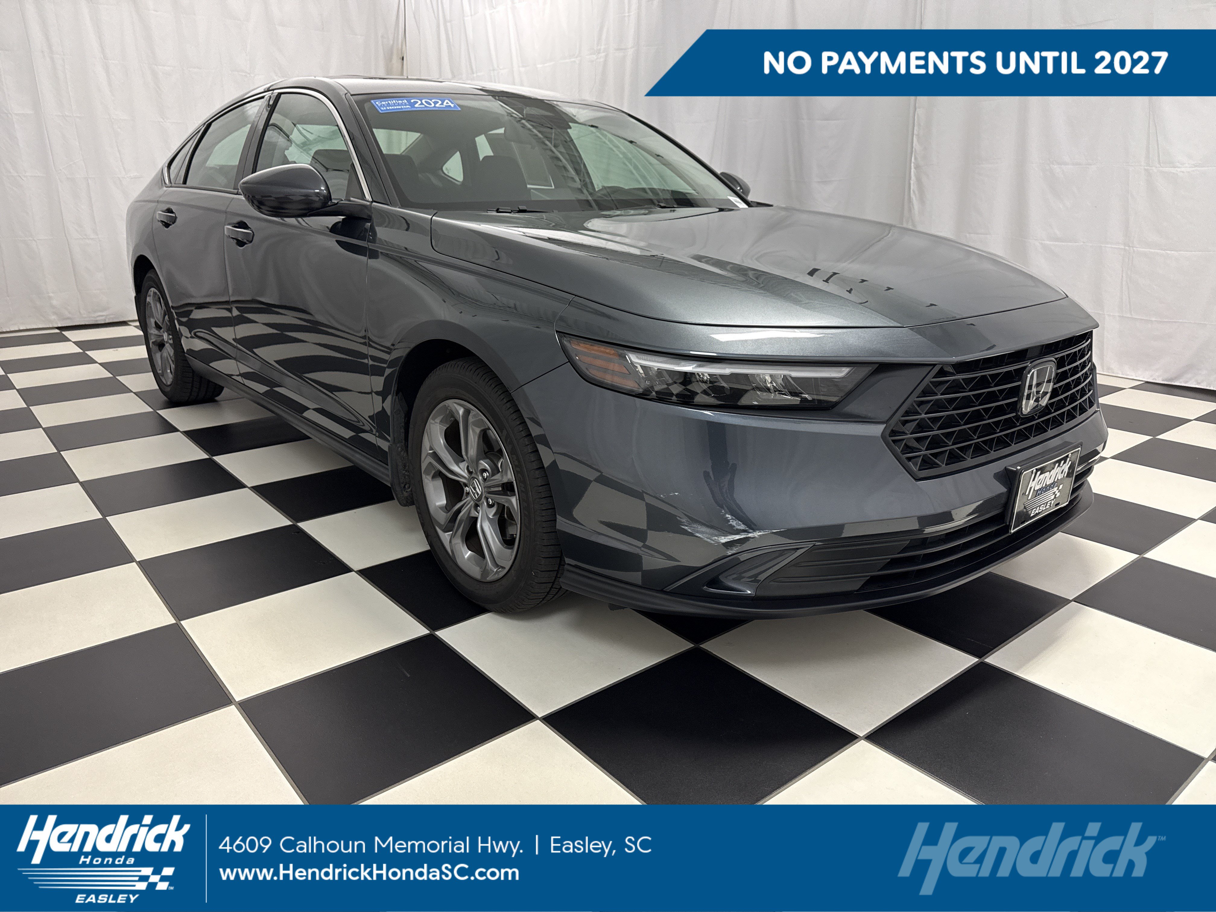 Certified 2024 Honda Accord EX Sedan