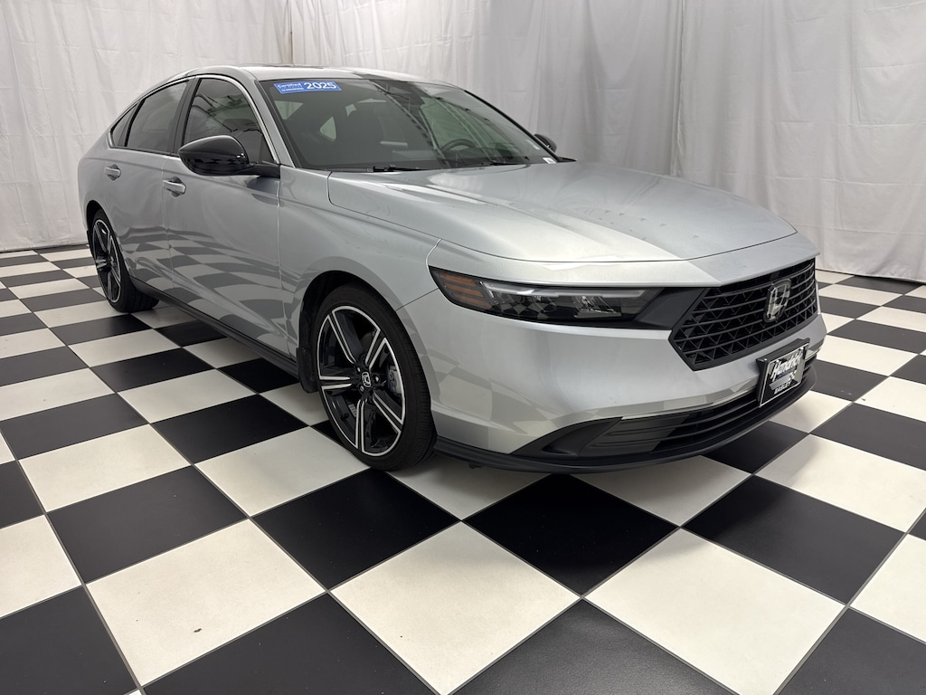 Certified 2025 Honda Accord Hybrid Sport Sedan