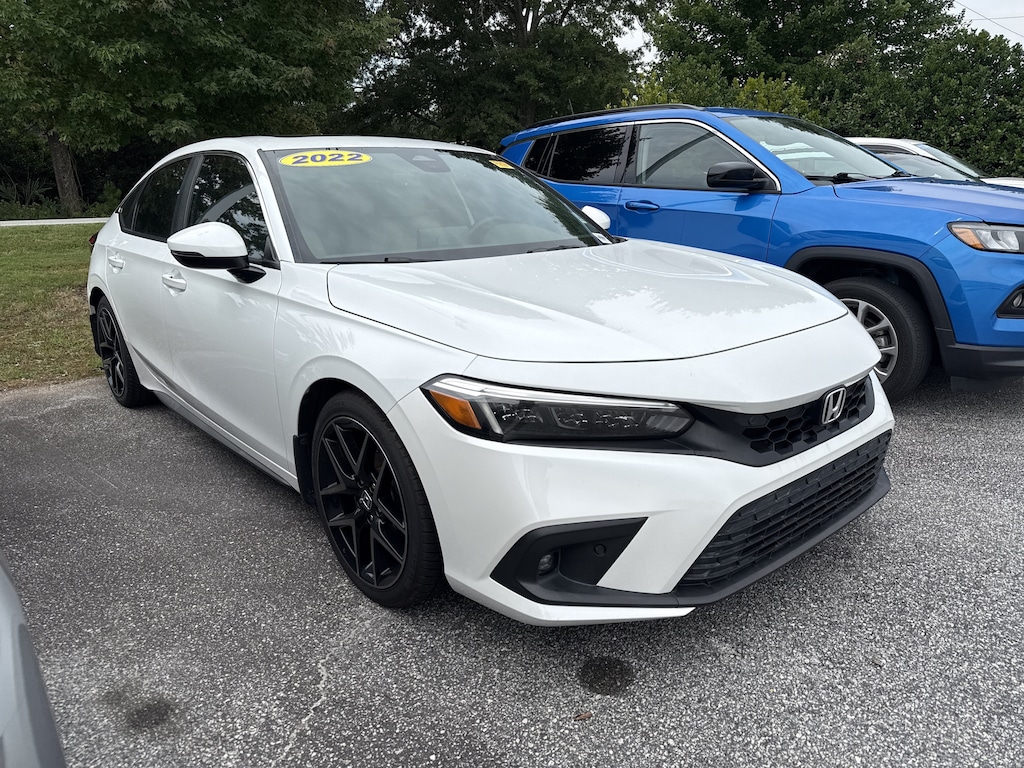 Certified 2022 Honda Civic Sport Touring Hatchback