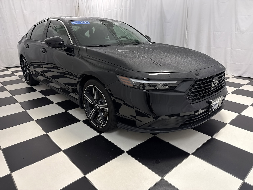 Certified 2025 Honda Accord Hybrid Sport Sedan