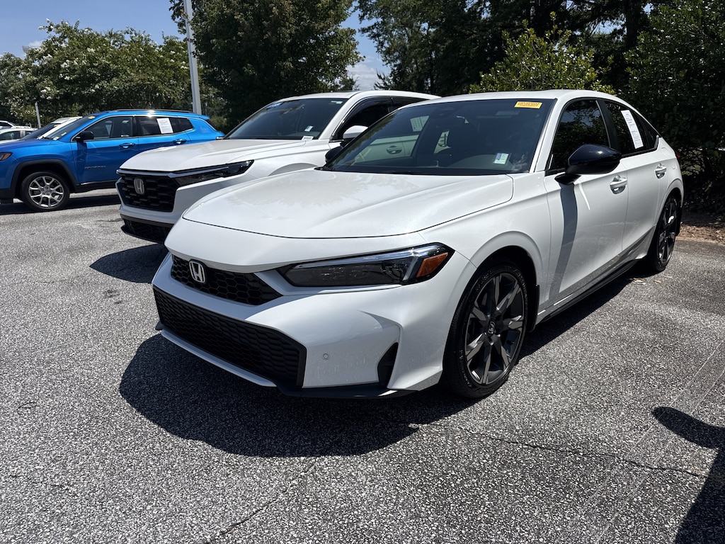 Certified 2025 Honda Civic Hybrid Sport Touring Hatchback