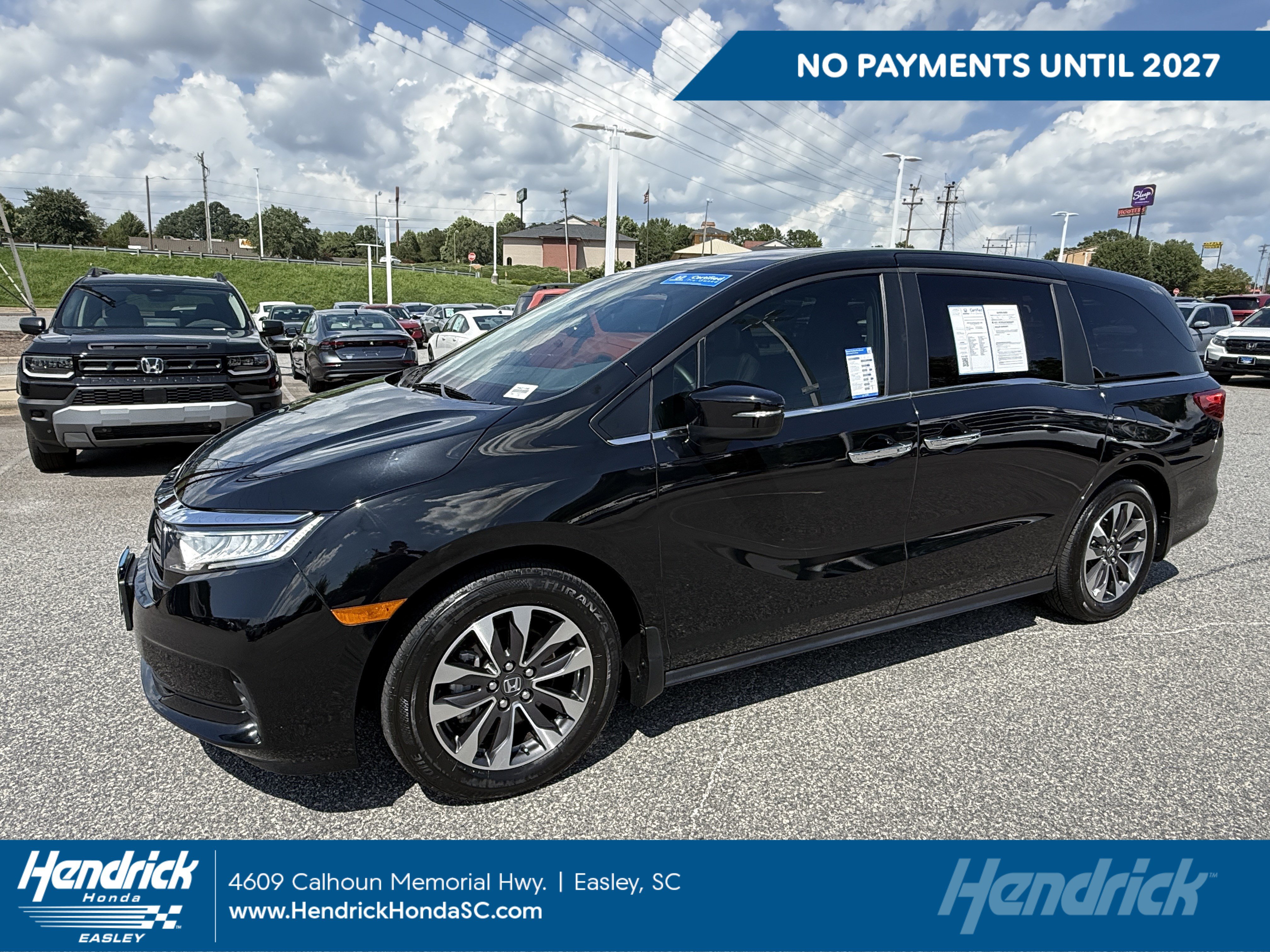 Certified 2024 Honda Odyssey EX-L Minivan