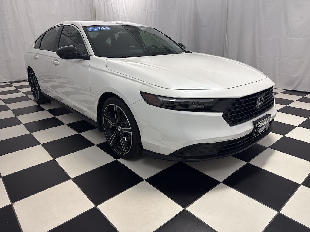 Certified 2025 Honda Accord Hybrid Sport Sedan