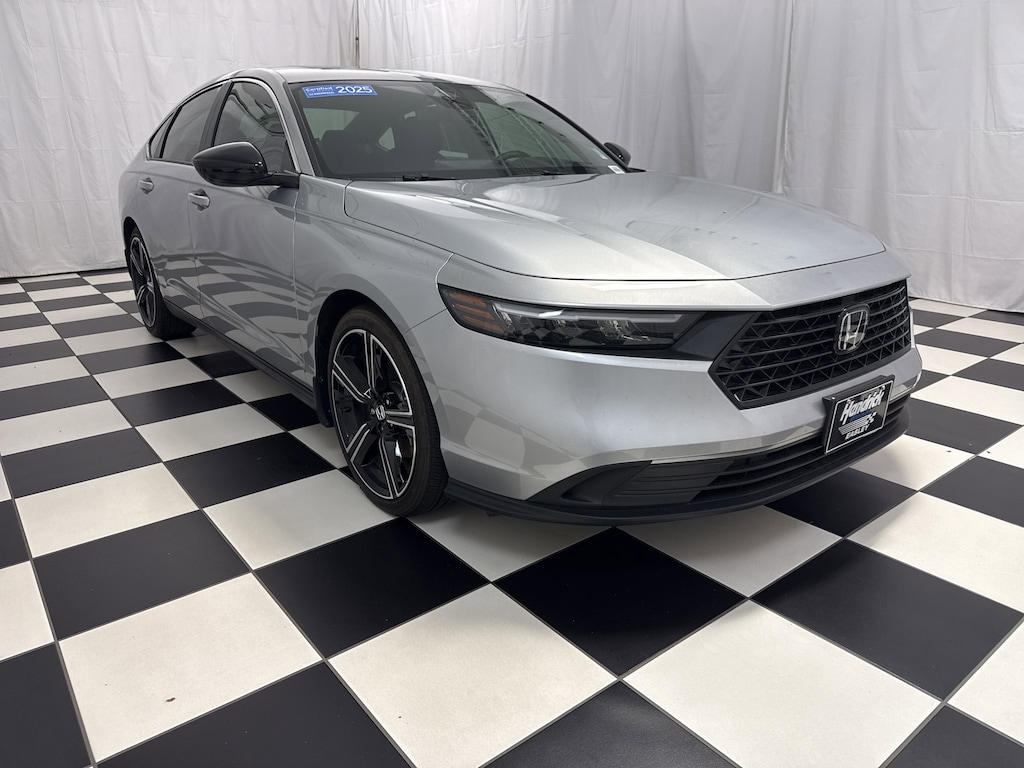 Certified 2025 Honda Accord Hybrid Sport Sedan