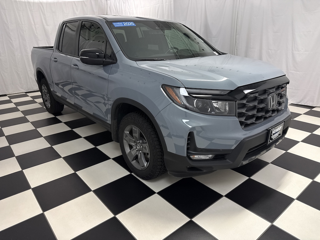 Certified 2025 Honda Ridgeline TrailSport Pickup