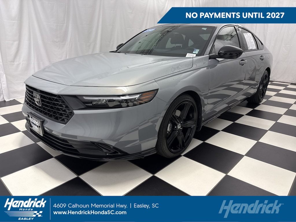 Certified 2025 Honda Accord Hybrid Sport-L Sedan
