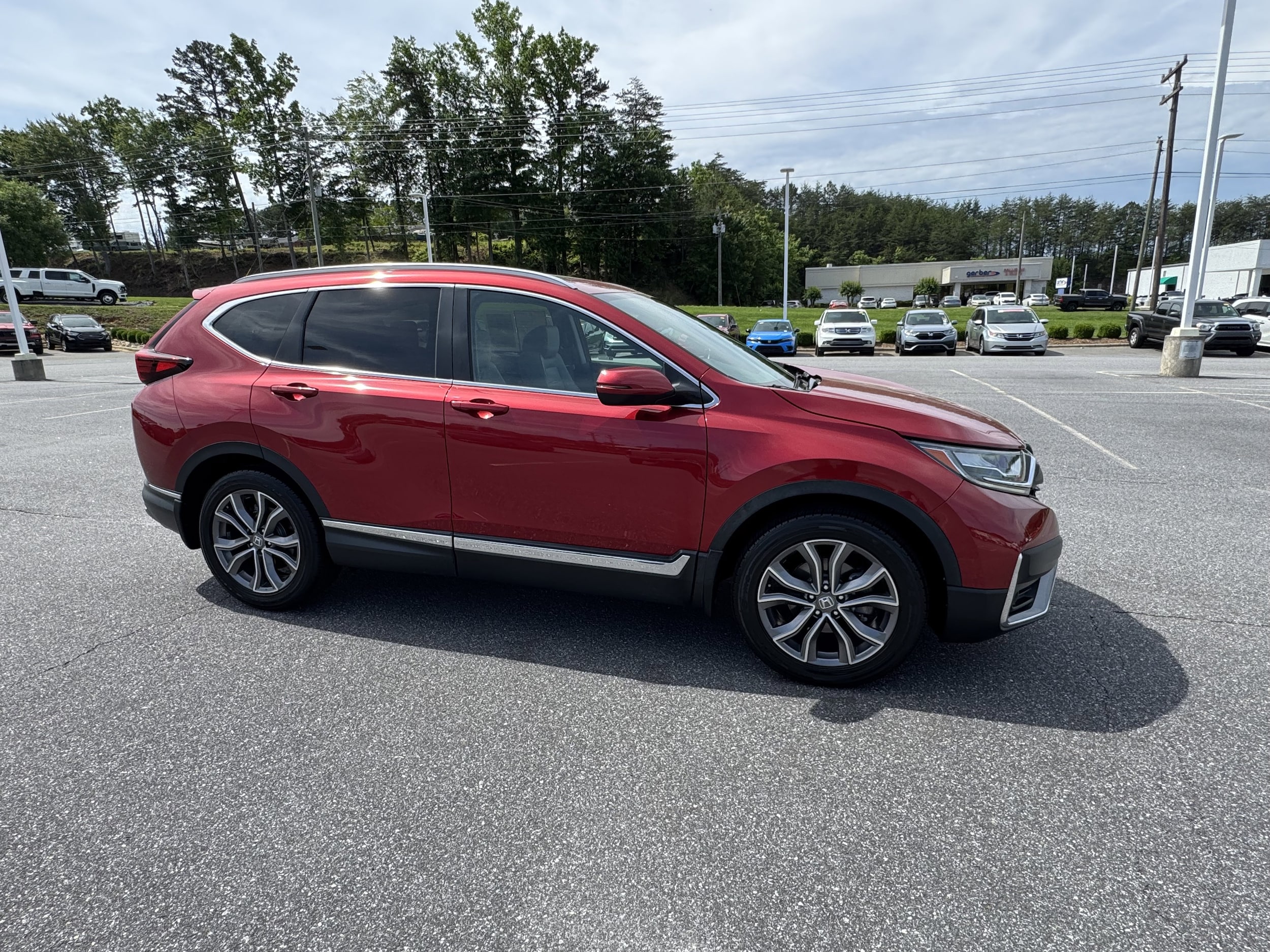 Certified 2020 Honda CR-V Touring with VIN 2HKRW1H98LH408106 for sale in Hickory, NC