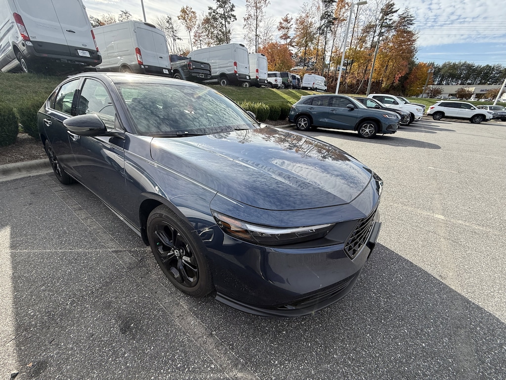 Certified 2025 Honda Accord SE Sedan