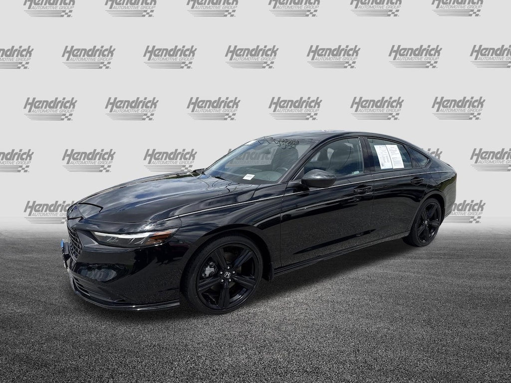 Certified 2023 Honda Accord Hybrid Sport-L w/BSI Sedan