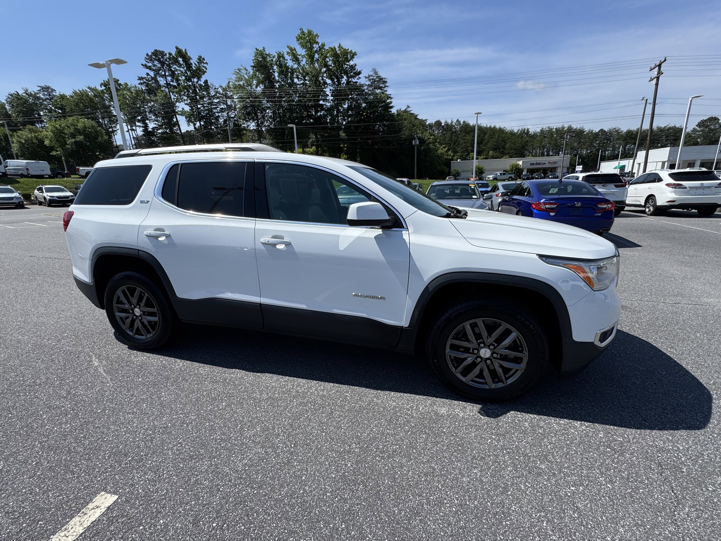 Used 2019 GMC Acadia SLT-1 with VIN 1GKKNULS6KZ176911 for sale in Hickory, NC