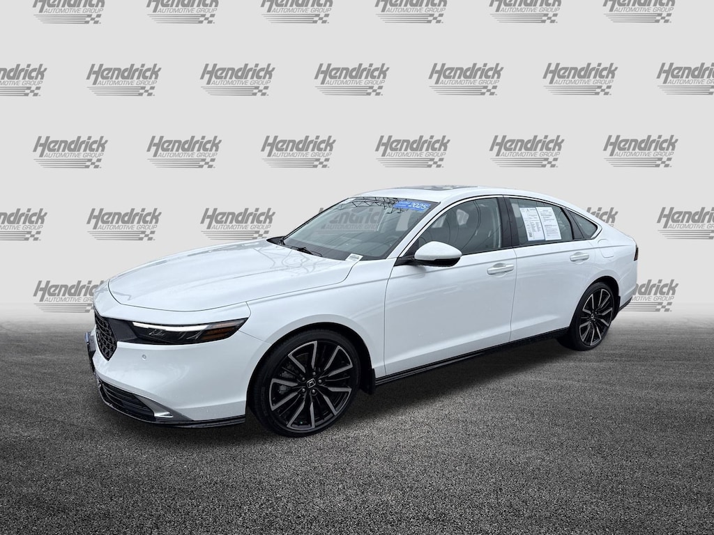Certified 2025 Honda Accord Hybrid Touring Sedan