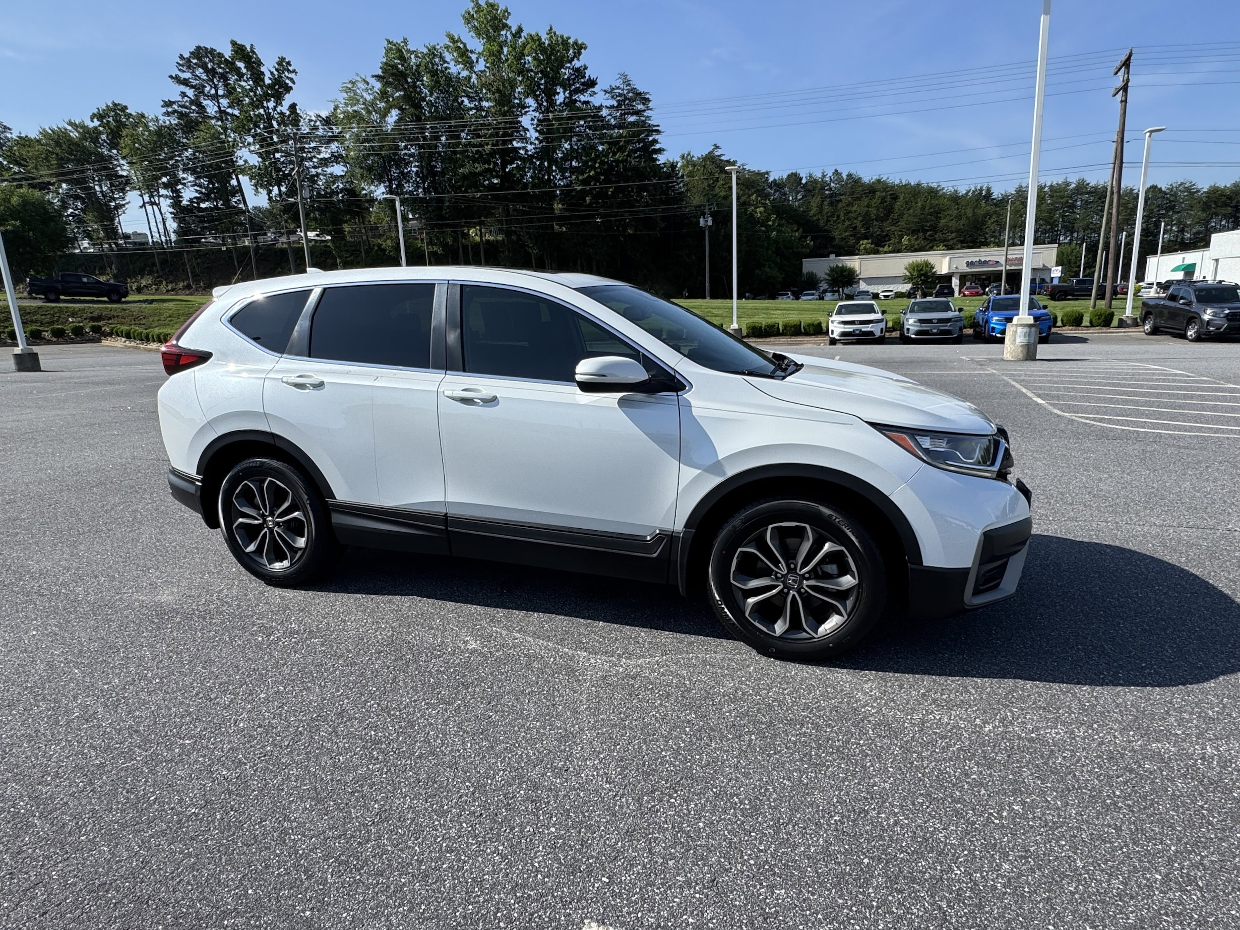 Certified 2022 Honda CR-V EX-L with VIN 7FARW1H84NE017158 for sale in Hickory, NC