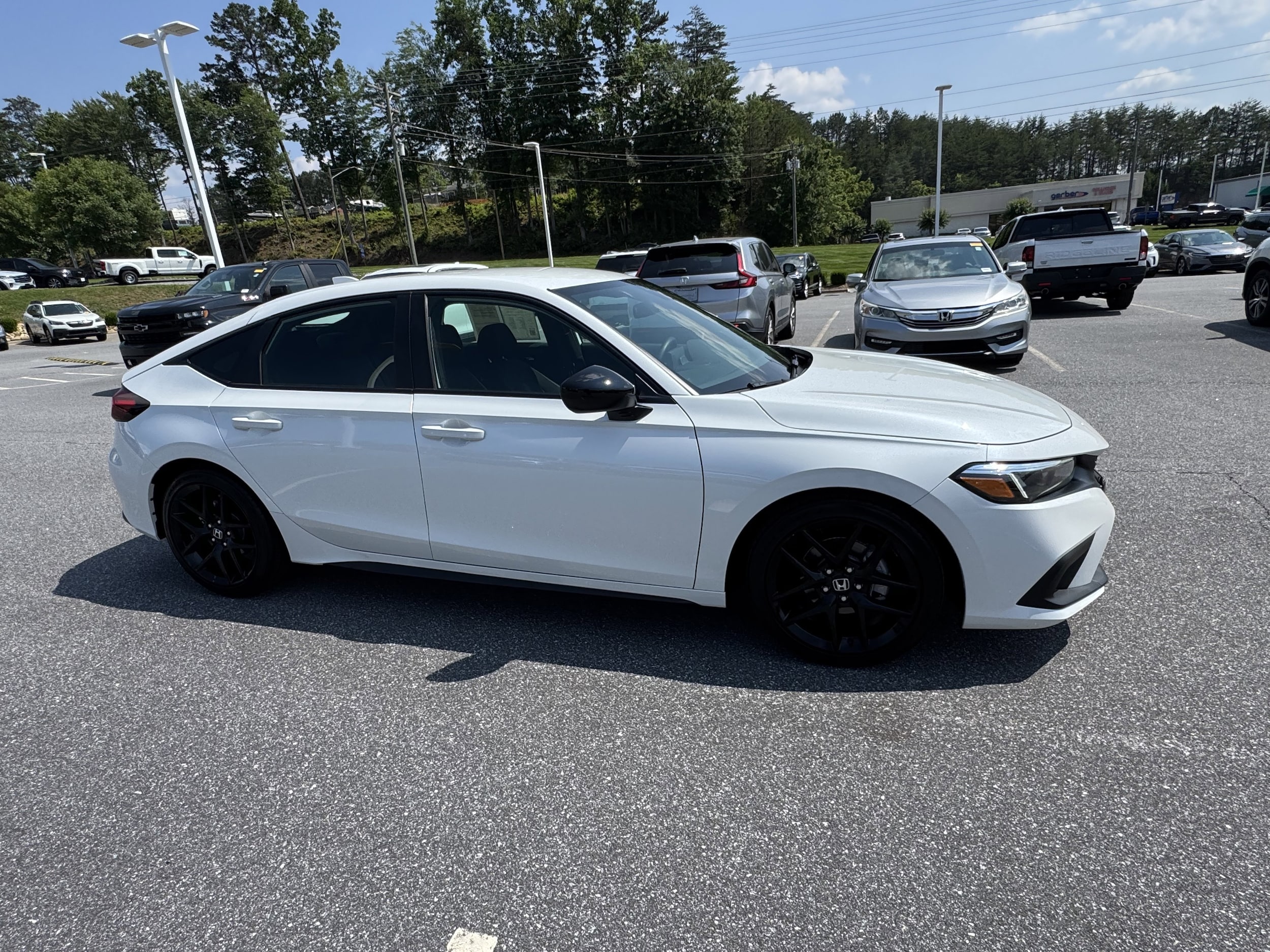 Certified 2024 Honda Civic Hatchback Sport with VIN 19XFL2H86RE026713 for sale in Hickory, NC
