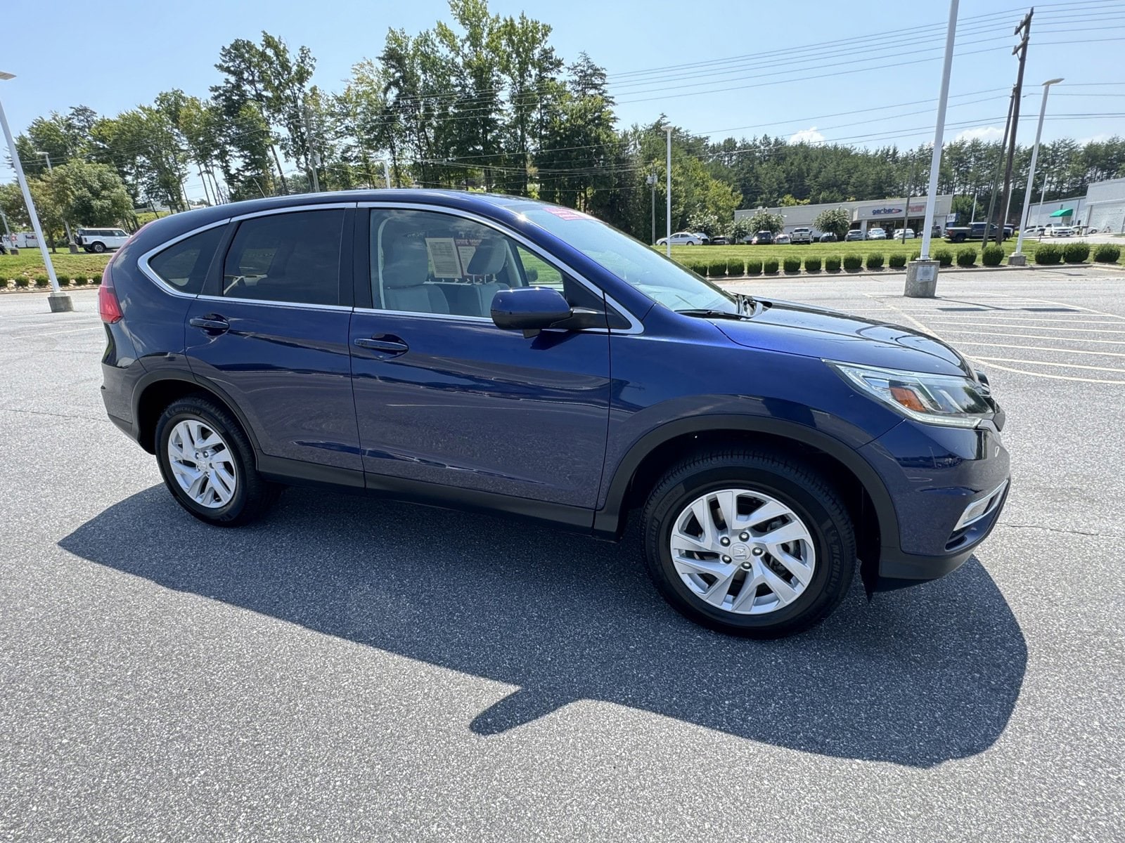 Used 2015 Honda CR-V EX with VIN 3CZRM3H50FG708132 for sale in Hickory, NC