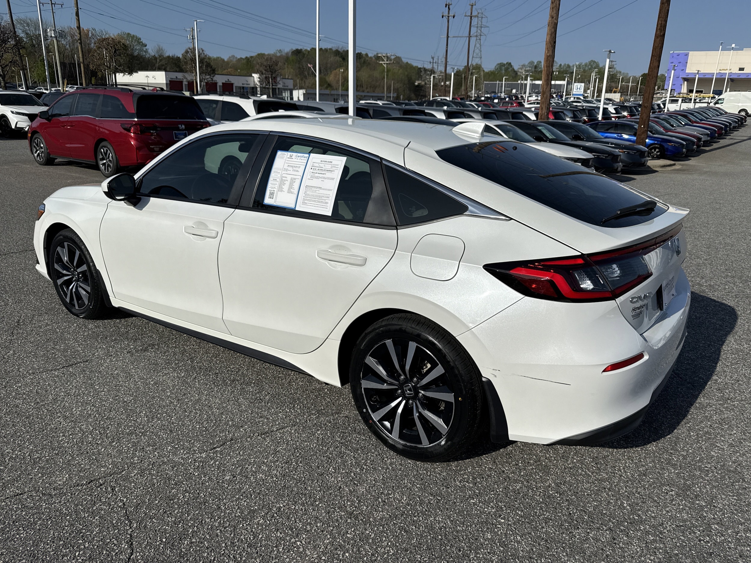 2023 Honda Civic EX-L w/BSI photo 3