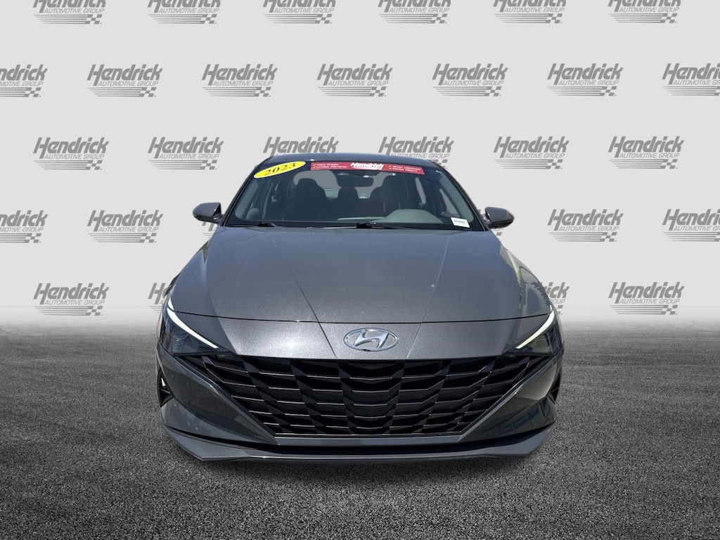 Used 2023 Hyundai Elantra HEV Blue Sedan