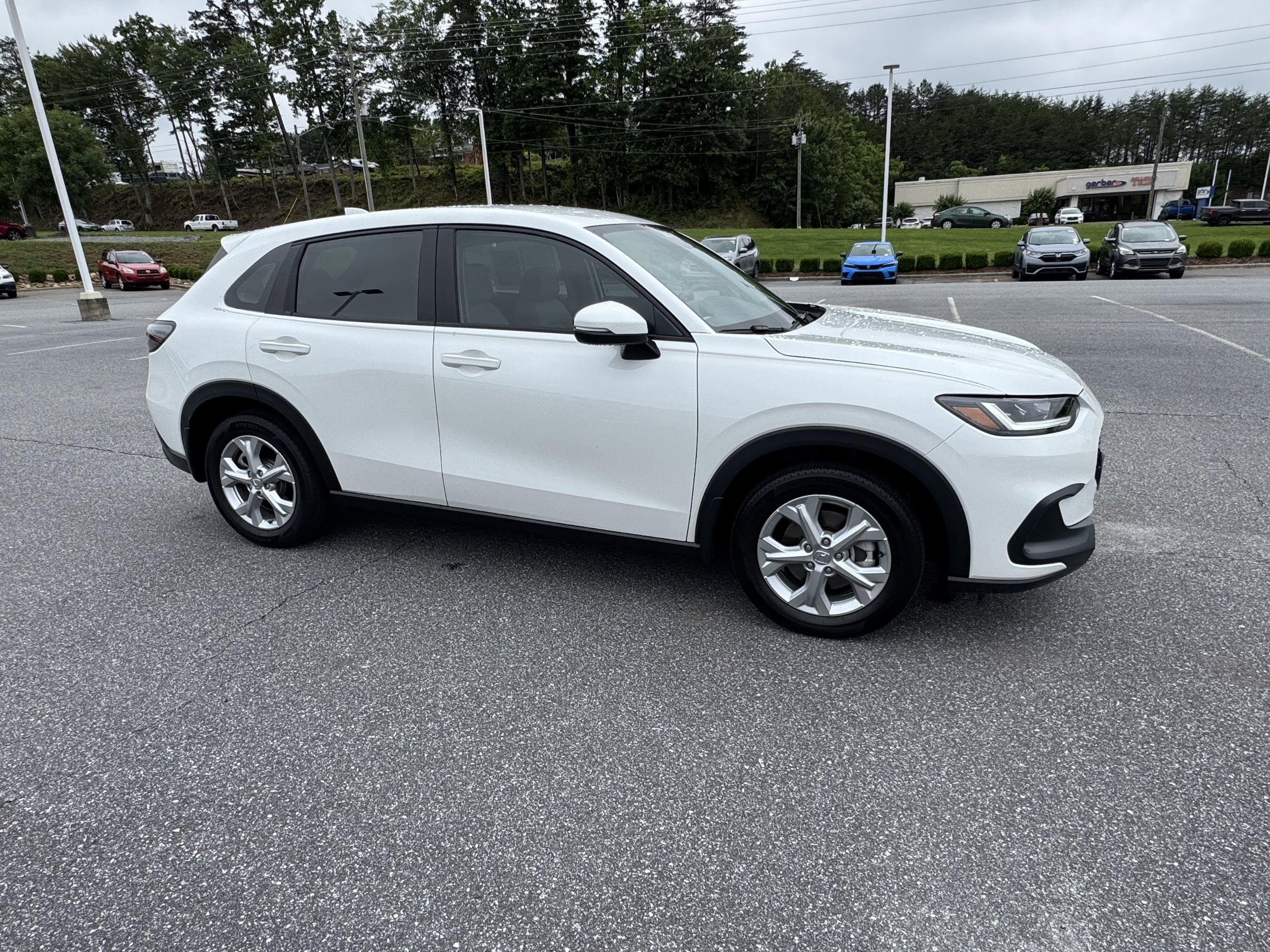 Certified 2023 Honda HR-V LX with VIN 3CZRZ1H30PM719090 for sale in Hickory, NC