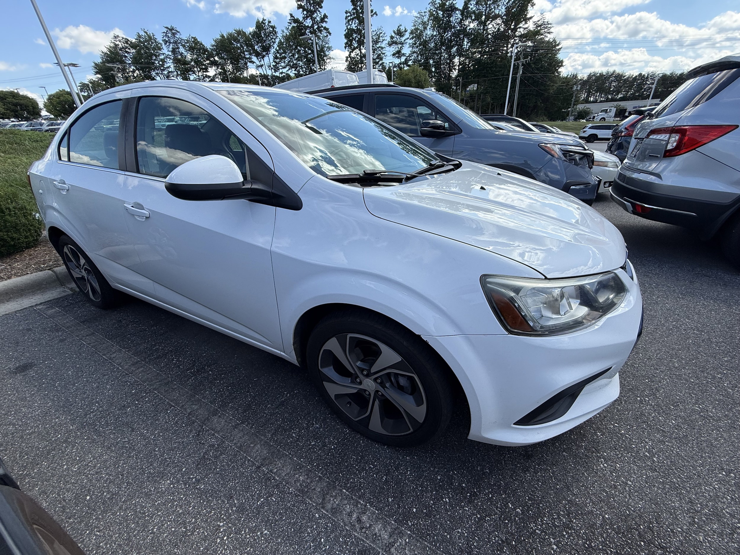 Used 2017 Chevrolet Sonic Premier with VIN 1G1JF5SB7H4108675 for sale in Hickory, NC