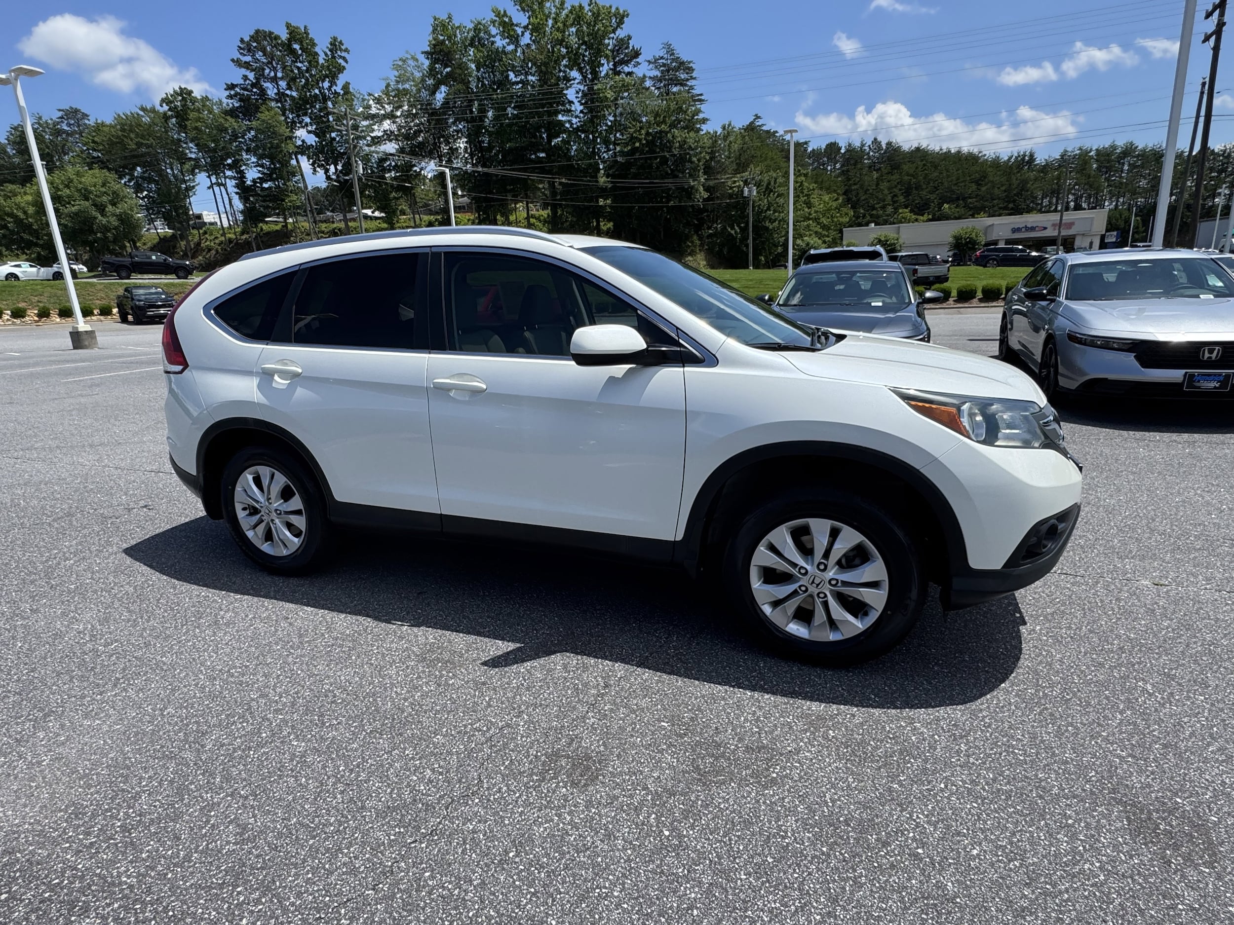 Used 2014 Honda CR-V EX-L with VIN 5J6RM3H75EL020856 for sale in Hickory, NC