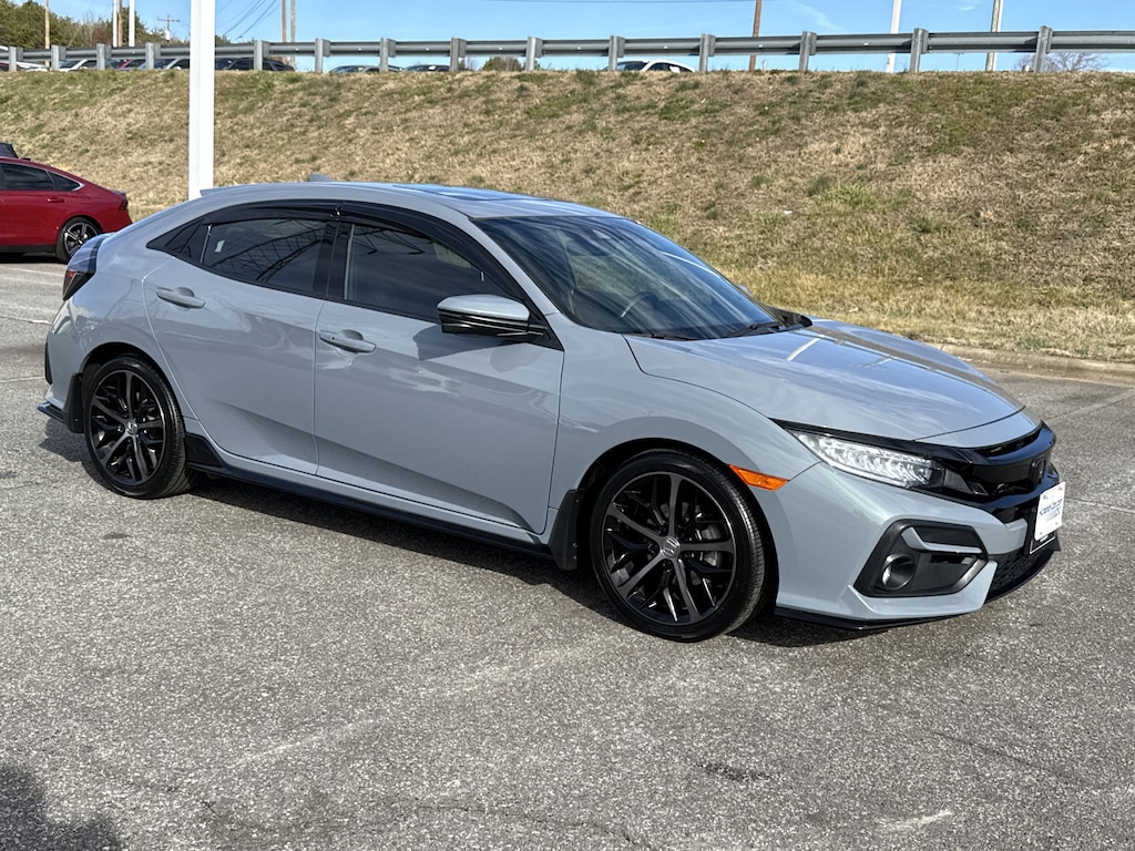 Certified 2021 Honda Civic Sport Touring Hatchback
