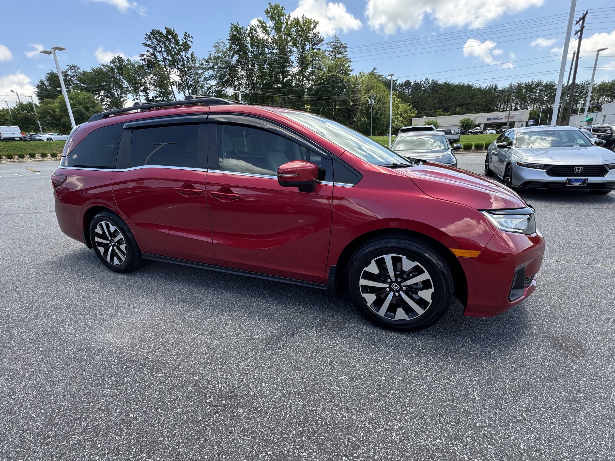 Certified 2025 Honda Odyssey EX-L with VIN 5FNRL6H61SB053594 for sale in Hickory, NC