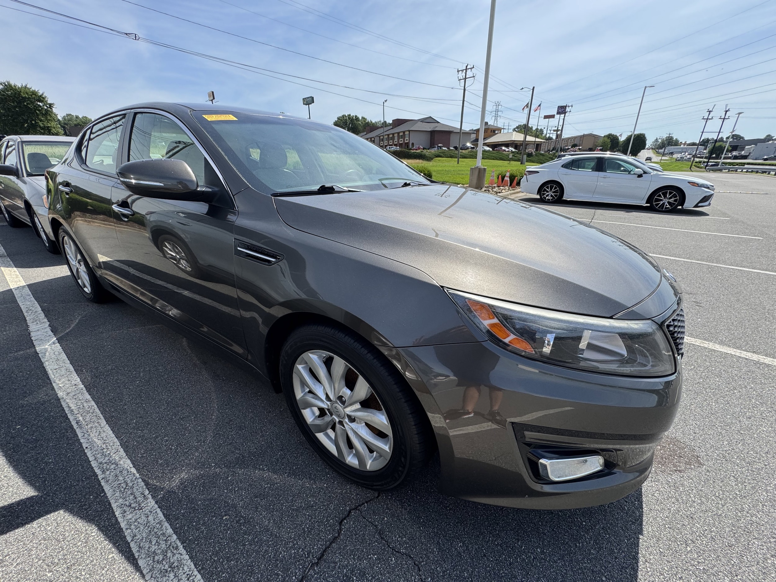 Used 2014 Kia Optima LX with VIN 5XXGM4A78EG346390 for sale in Hickory, NC