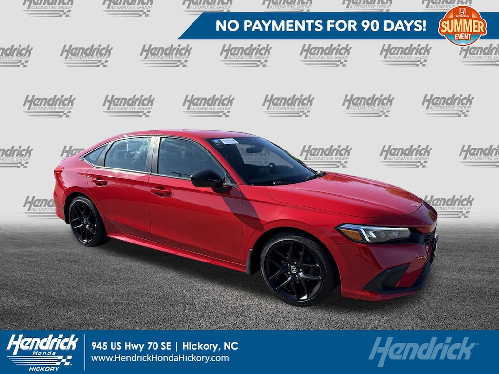 Certified 2023 Honda Civic Sport Sedan