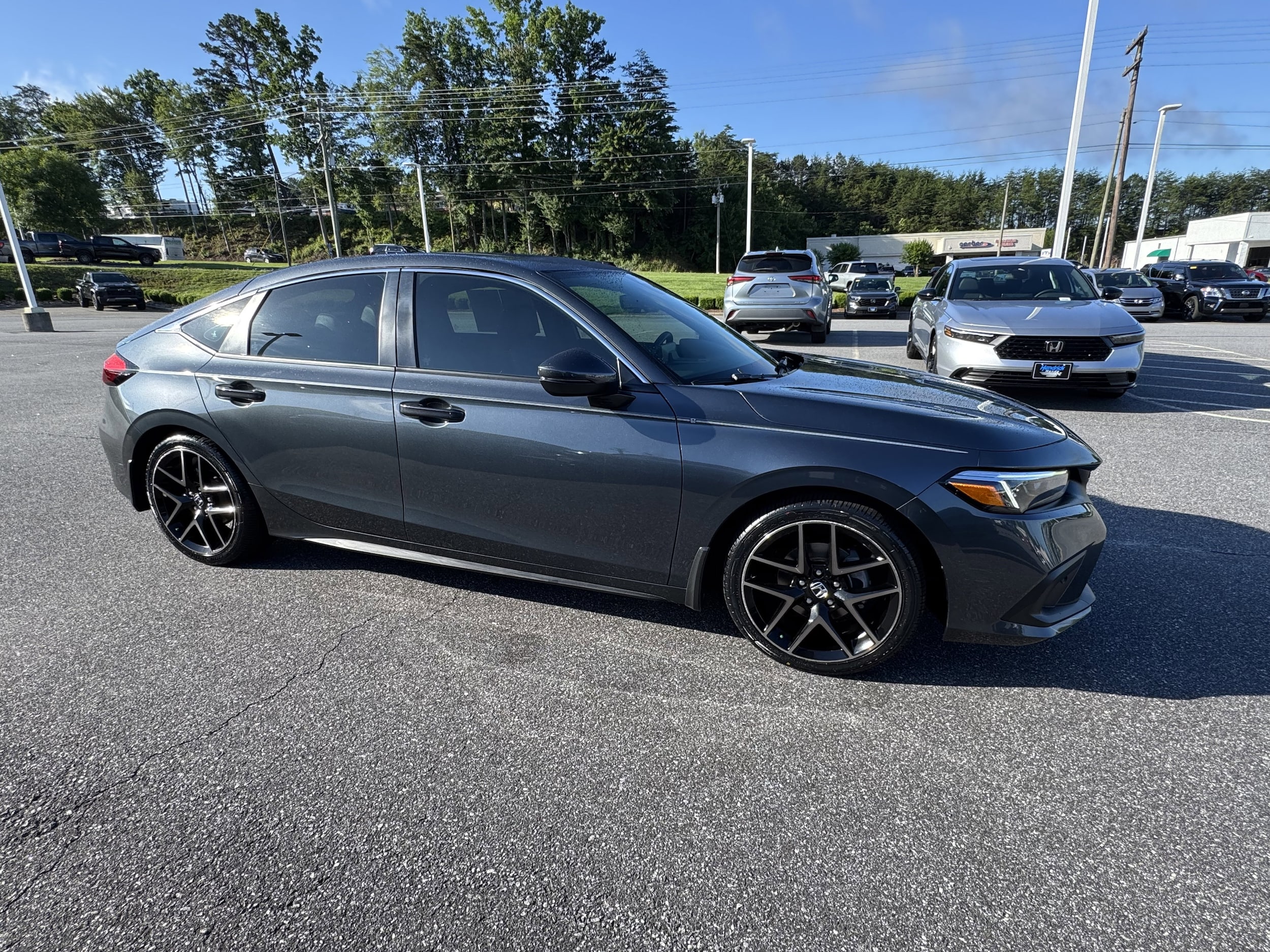 Certified 2023 Honda Civic Hatchback Sport Touring with VIN 19XFL1H87PE005263 for sale in Hickory, NC