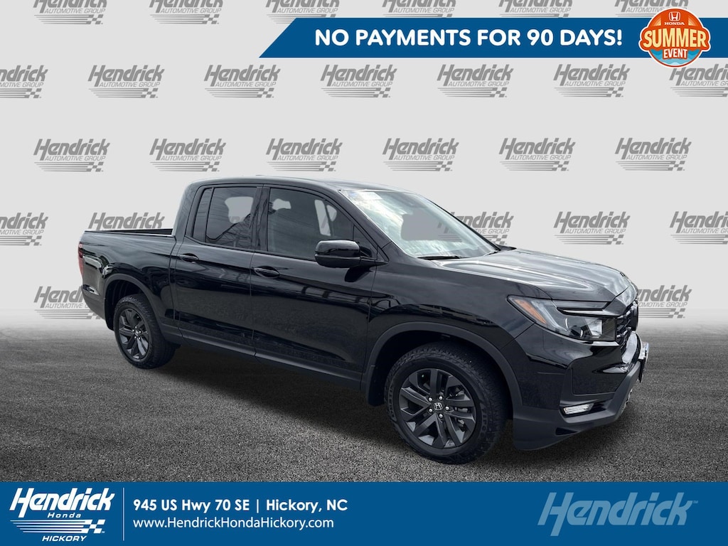 Certified 2025 Honda Ridgeline Sport Truck Crew Cab