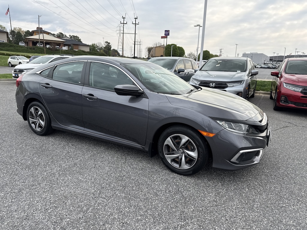 Certified 2021 Honda Civic LX Sedan