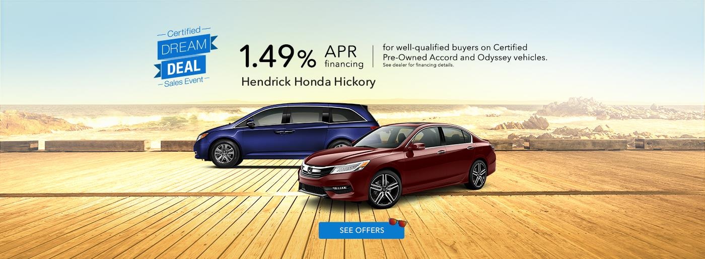 Hendrick Honda Hickory New 2018 Honda & Used Car Dealer serving