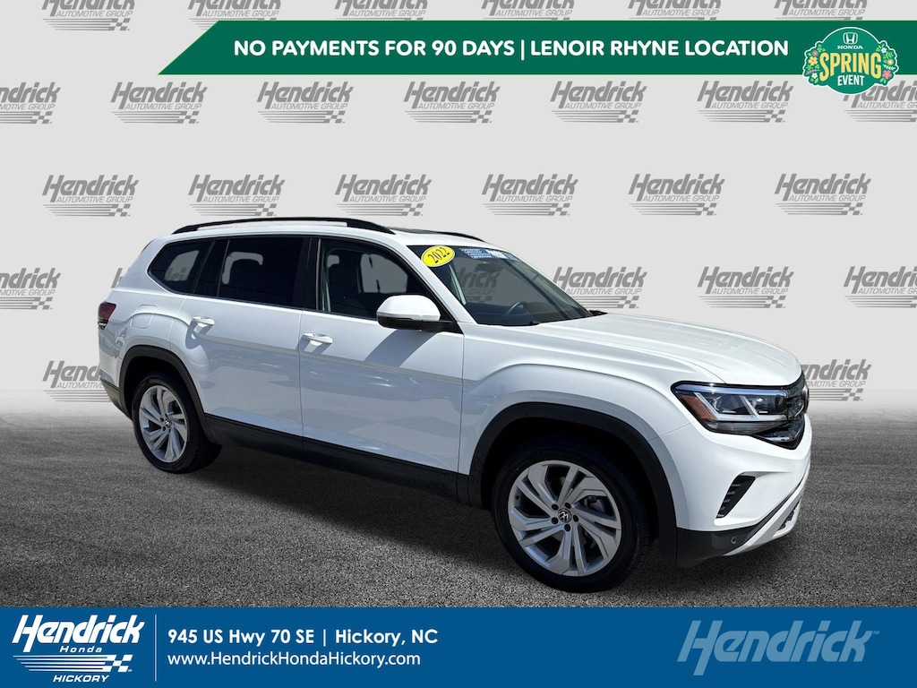 Used 2022 Volkswagen Atlas 2.0T SE w/Technology SUV