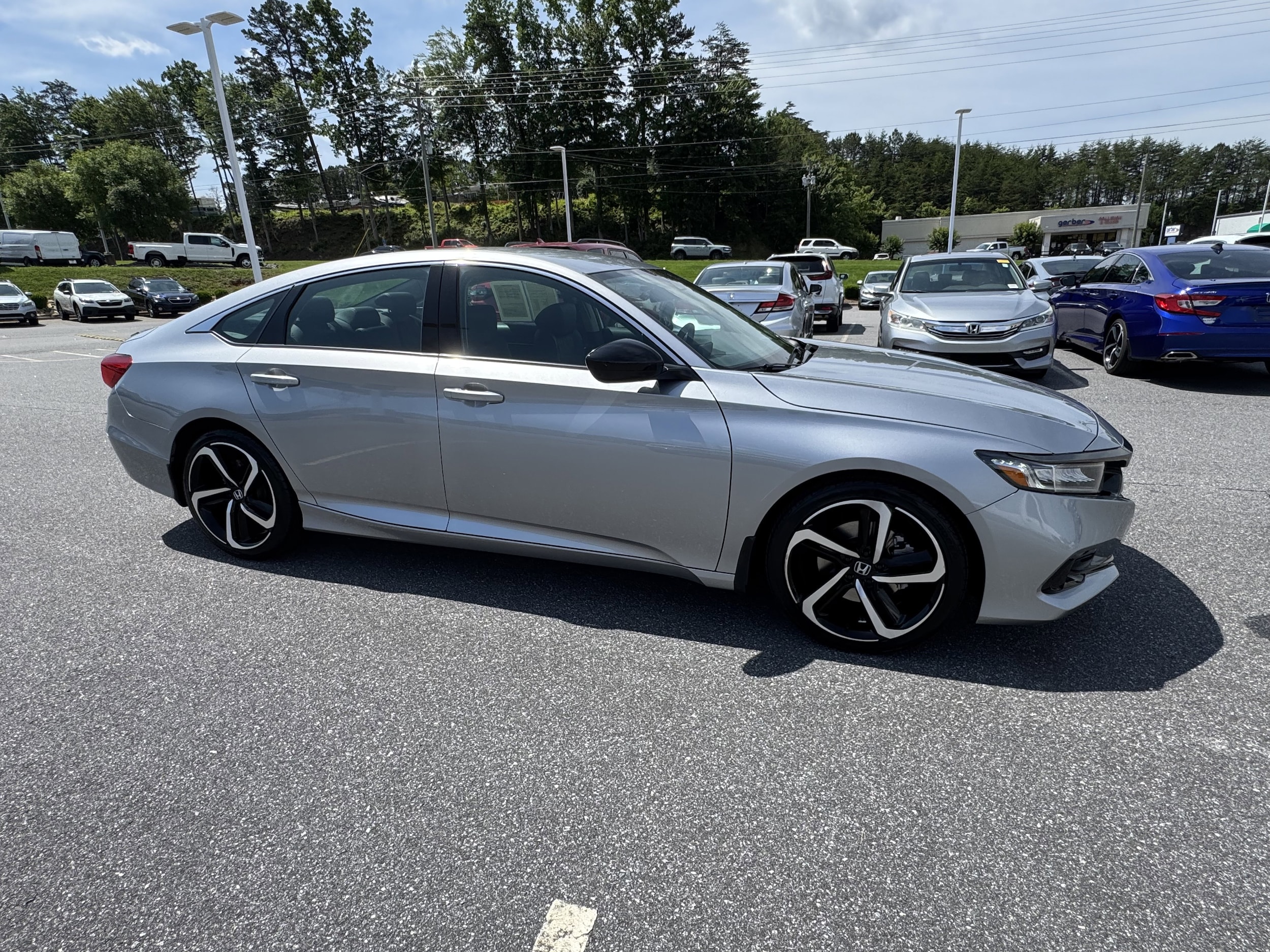 Certified 2021 Honda Accord Sport SE with VIN 1HGCV1F47MA009858 for sale in Hickory, NC