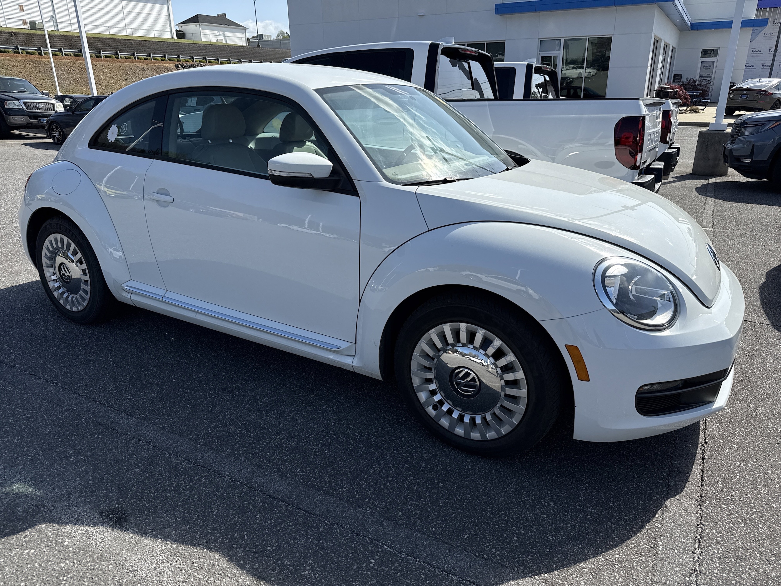 Used 2014 Volkswagen Beetle 1.8 with VIN 3VWJ07ATXEM646248 for sale in Hickory, NC