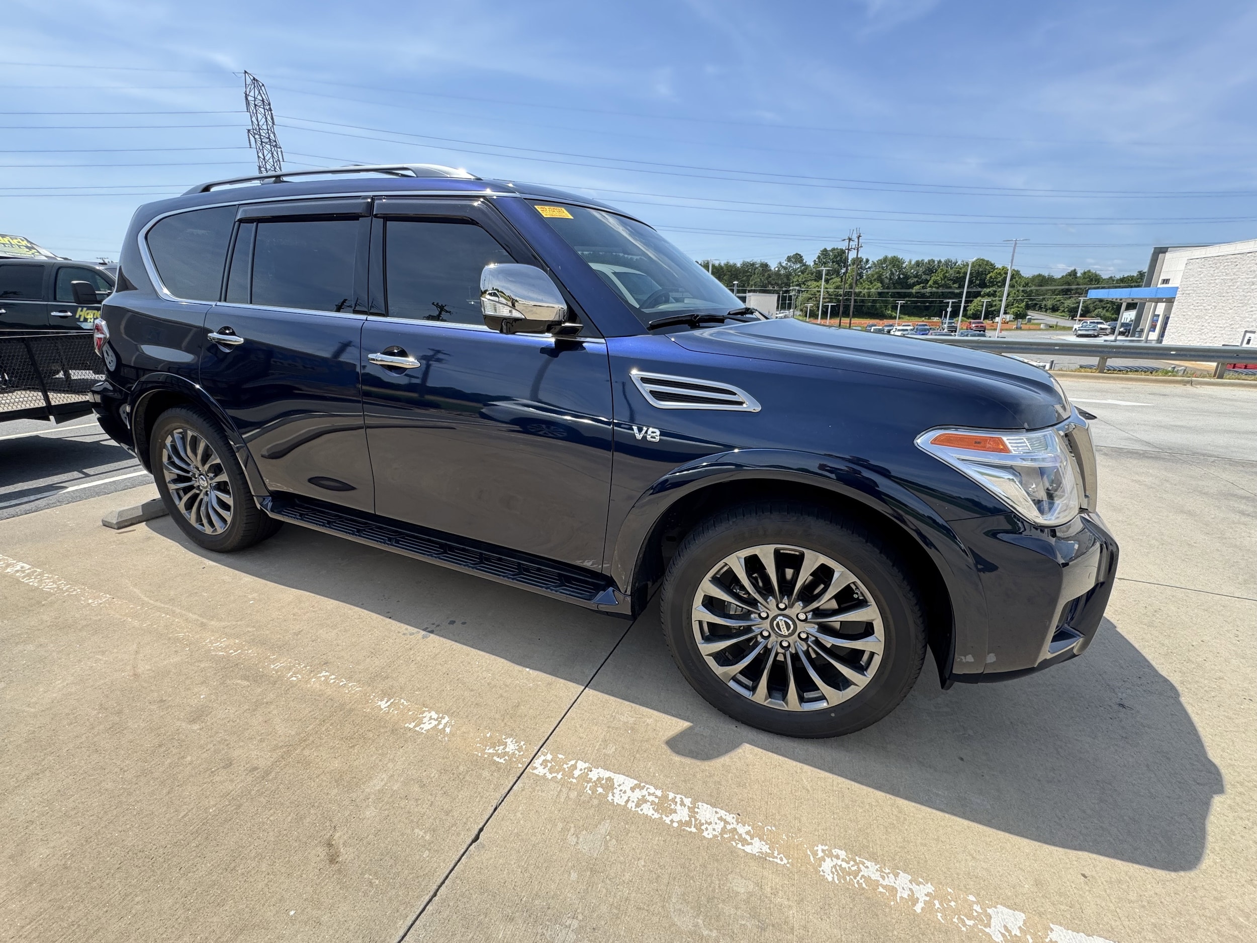 Used 2020 Nissan Armada Platinum with VIN JN8AY2NE0L9780843 for sale in Hickory, NC