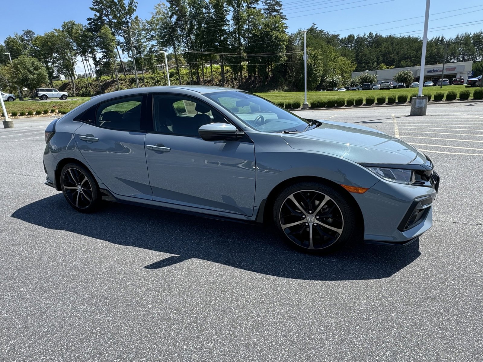 Certified 2021 Honda Civic Hatchback Sport with VIN SHHFK7H45MU227596 for sale in Hickory, NC